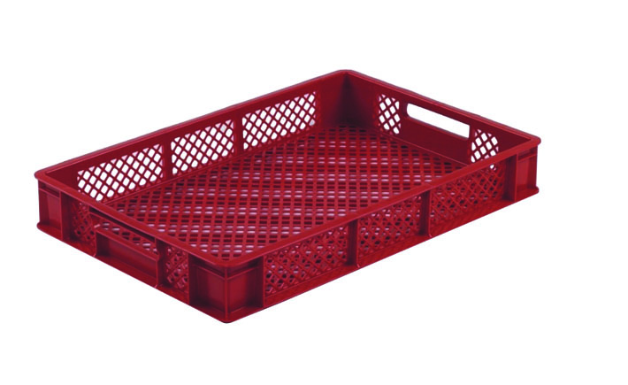 Přepravka 0751.232110 červená, OÚ, perforovaná